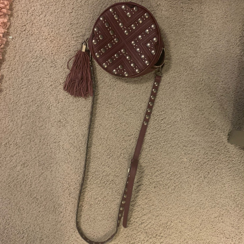 REBECCA MINKOFF MAROON PURSE!!